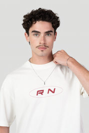 Lightweight Reflection Graphic T-Shirt Off White