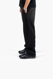 Hand Sprayed Principal Sweatpants - Faded Black