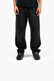 Hand Sprayed Principal Sweatpants - Faded Black