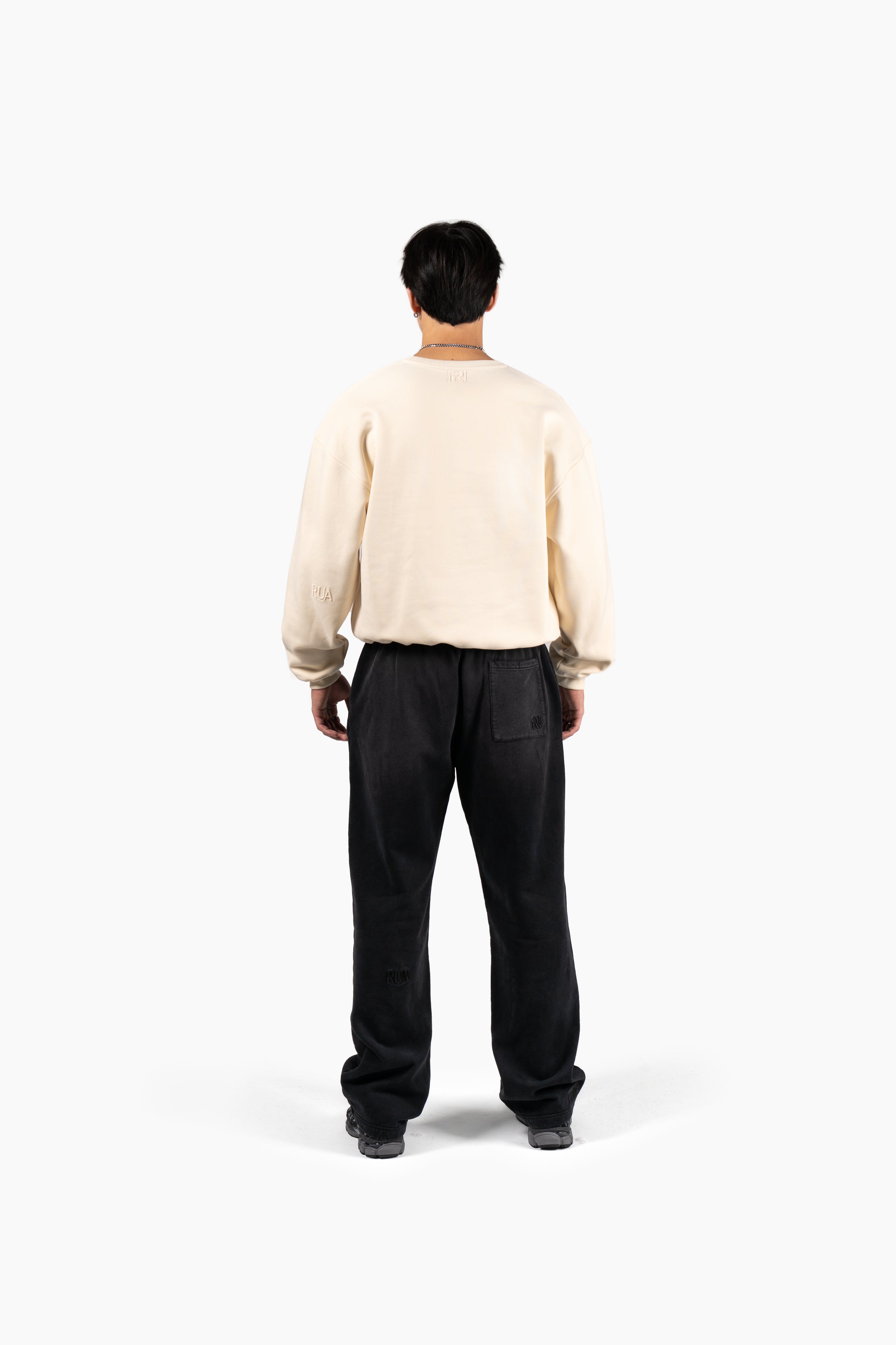 Antique White T-Shirt + Sweater Bundle