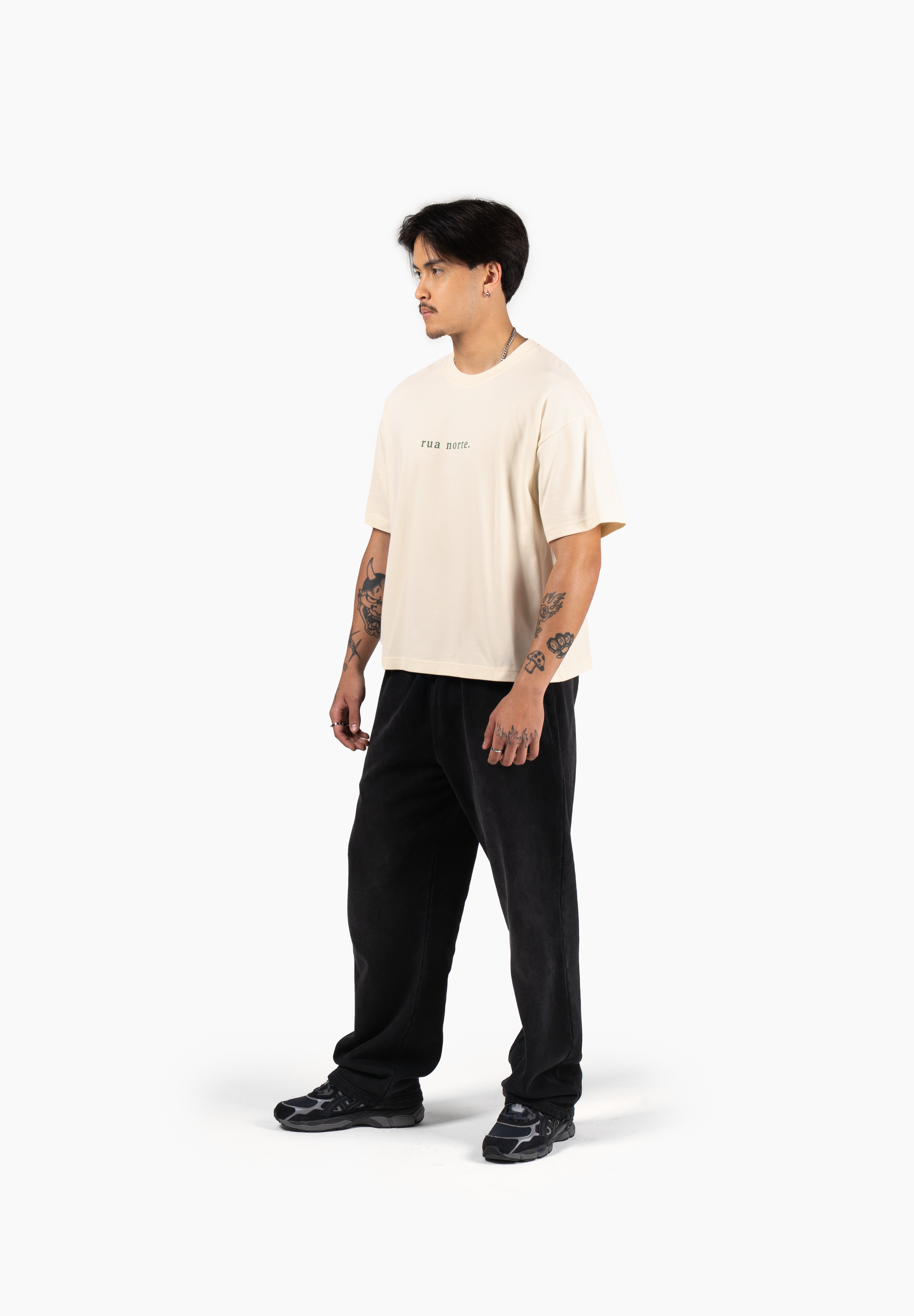 Lavender T-Shirt - Antique White