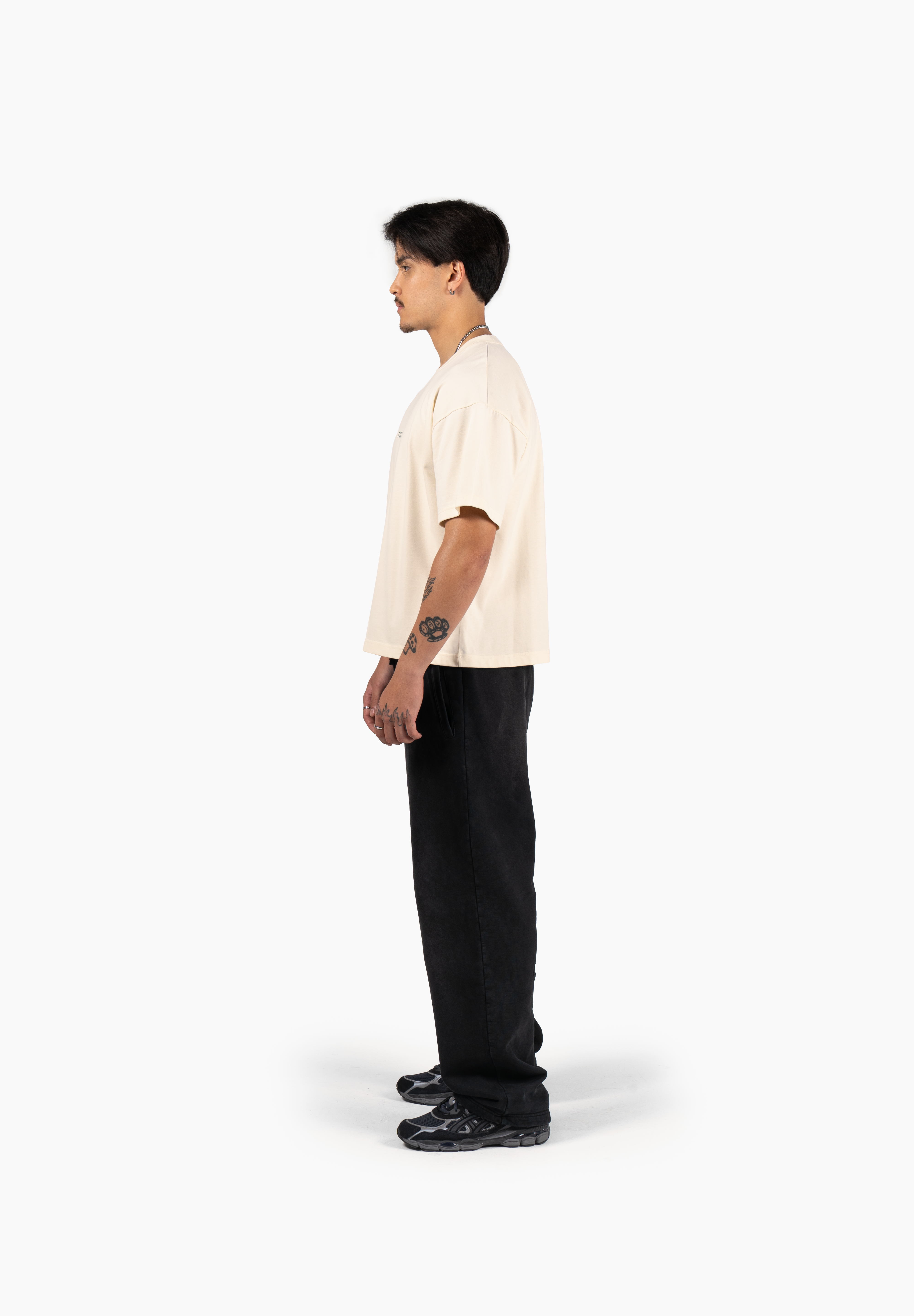 Lavender T-Shirt - Antique White