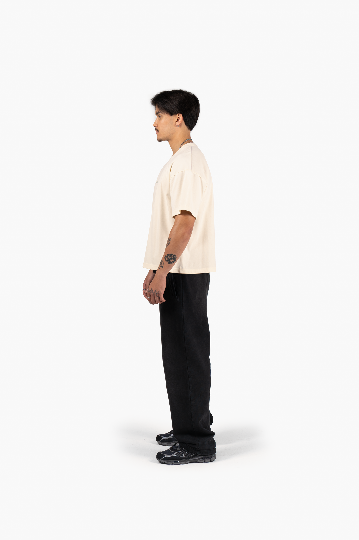 Lavender T-Shirt - Antique White