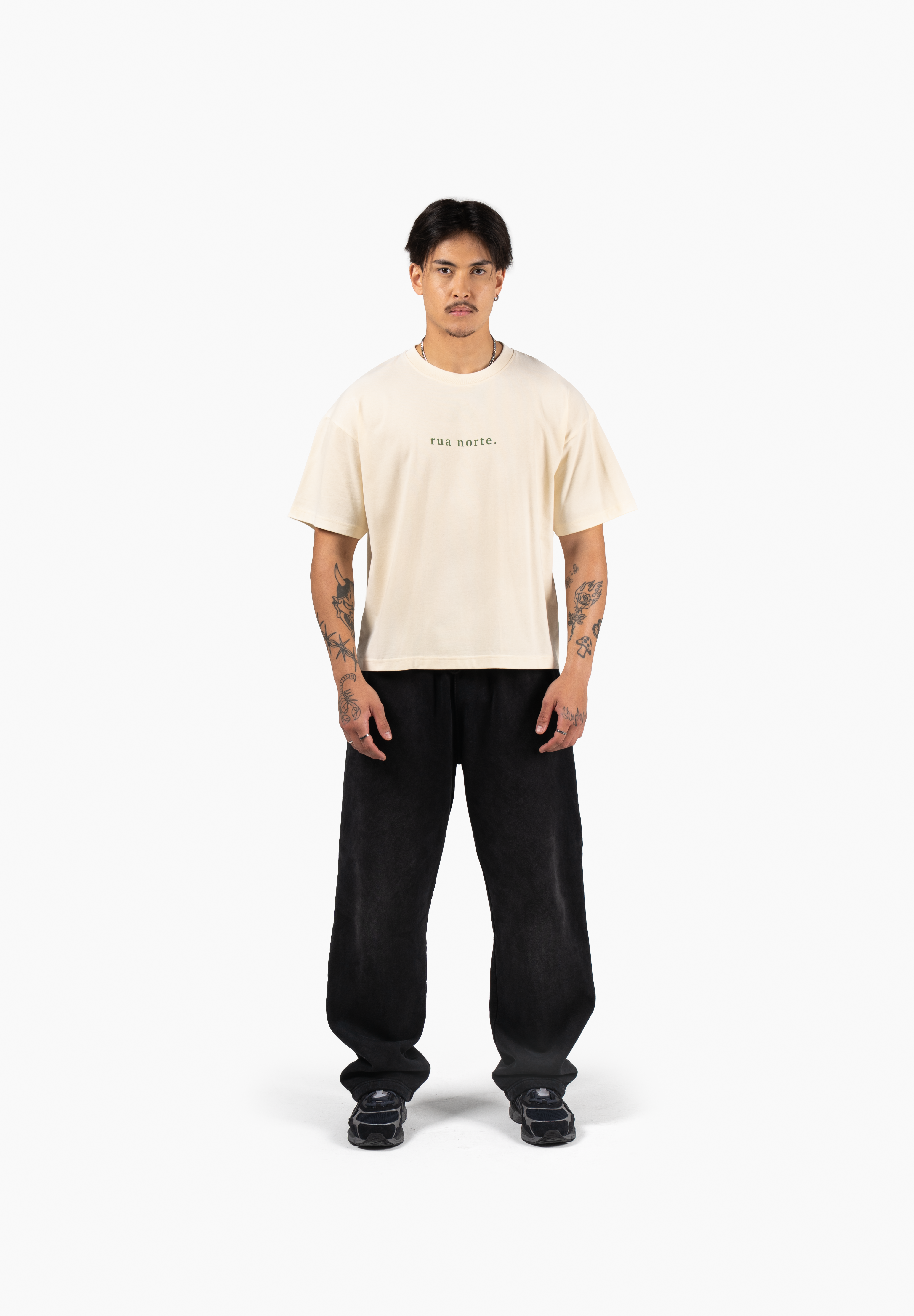 Lavender T-Shirt - Antique White