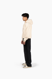 Principal Zip Hoodie - Antique White