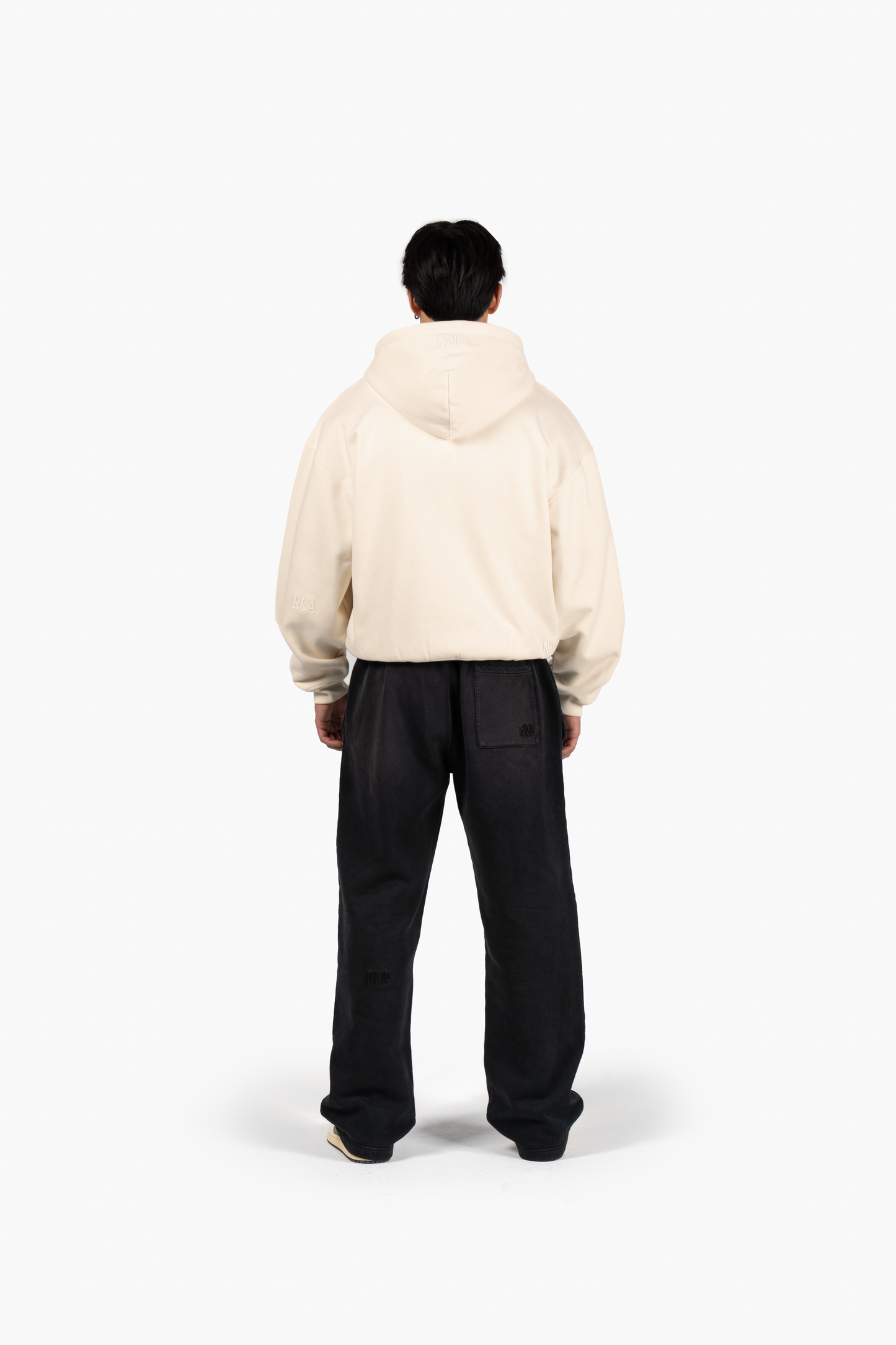 Principal Collection Zip Hoodie - Antique White