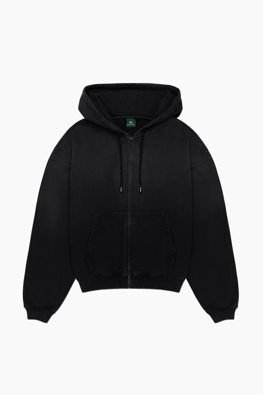 Principal Collection Zip Hoodie - Faded Black