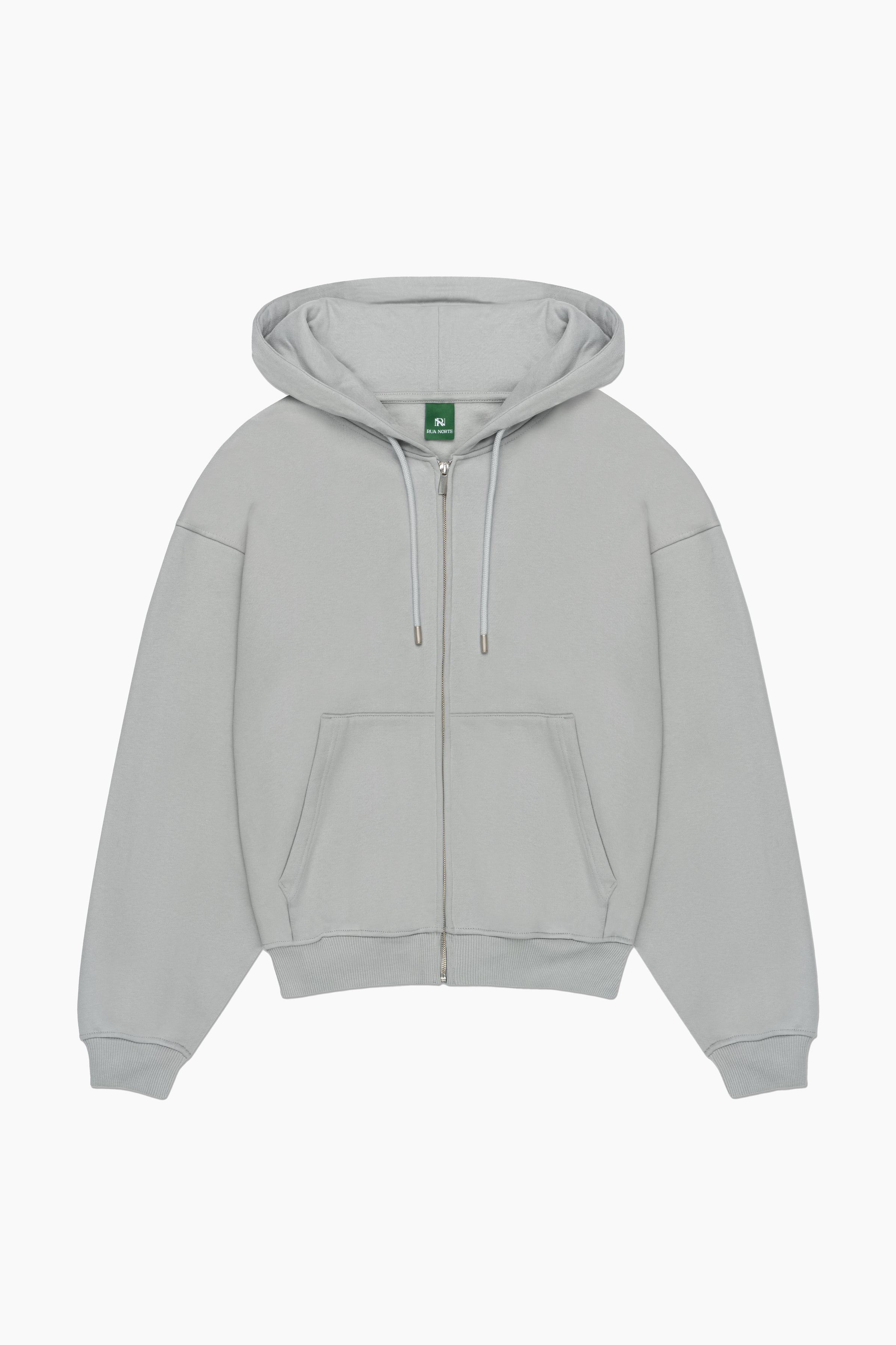 Principal Zip Hoodie - Ultimate Grey